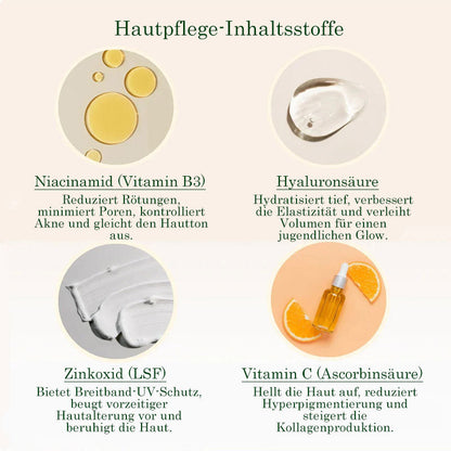 Letzte 3 Stunden: 60% RABATT🔥 4-in-1 Farbwechsel-Foundation