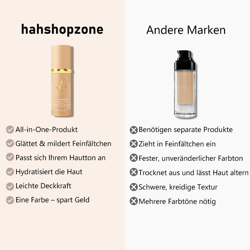 Letzte 3 Stunden: 60% RABATT🔥 4-in-1 Farbwechsel-Foundation