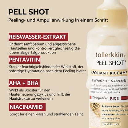 Rollerkking Reis-Ampullen Set für strahlende Haut