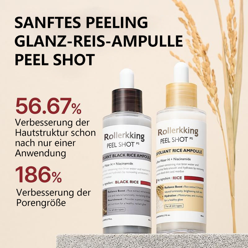 Rollerkking Reis-Ampullen Set für strahlende Haut