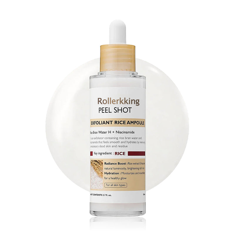Rollerkking Reis-Ampullen Set für strahlende Haut
