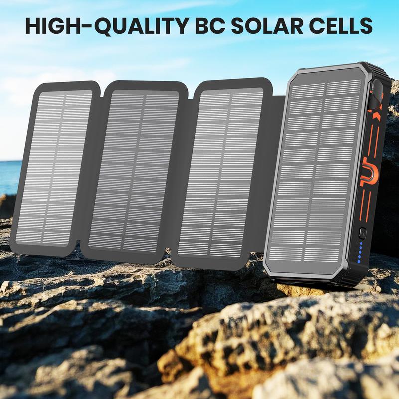 🔥Hot Sale 52% OFF 🔥 CoreVitals Solar Power Bank with Wireless Charging